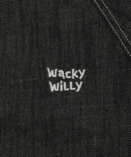 Wacky WiLLy(ワッキーウィリー)の「デニムフルジップジャンパー ブラック(デニムジャケット・レディース・その他・SMALL/MEDIUM/LARGE/X-LARGE)」の5枚目の写真