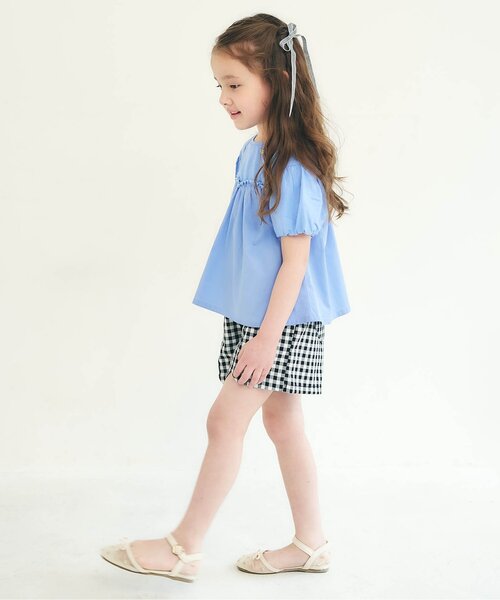 apres les cours（アプレレクール）の「リボンヘアクリップセット（バレッタ/ヘアクリップ・キッズ・チェック・FREE）」の4枚目の写真