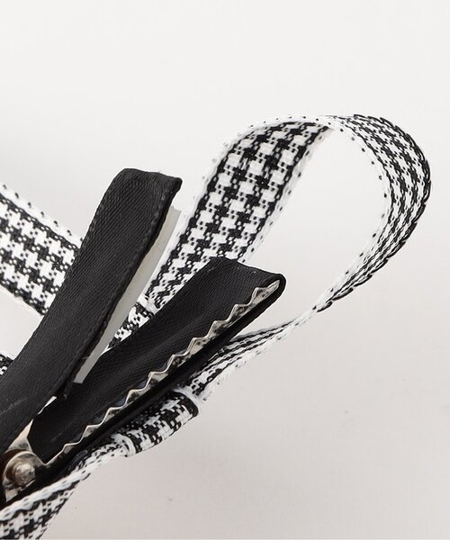 apres les cours（アプレレクール）の「リボンヘアクリップセット（バレッタ/ヘアクリップ・キッズ・チェック・FREE）」の6枚目の写真