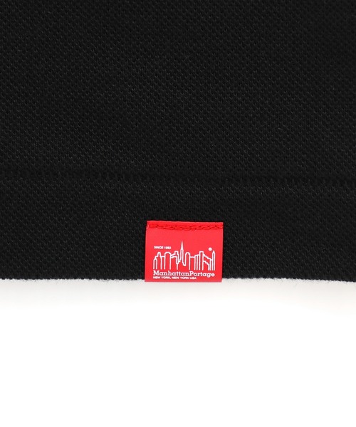 Manhattan Portage（マンハッタンポーテージ）の「Short Sleeve Polo（ポロシャツ・メンズ・ヘザーグレー/ホワイト/ブラック・LARGE/MEDIUM/X-LARGE）」の11枚目の写真