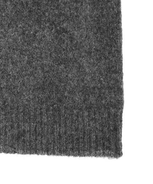 forget-me-nots(フォーゲットミーノッツ)の「DECO SWEATER SMOKE ESU-W25-10066-SM(ニット/セーター・レディース・グレー・X-SMALL)」の4枚目の写真