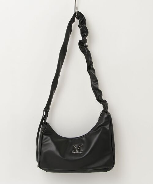 MUCENT】ブランド直輸入正規品/MUCENT ROUSSEL METAL LOGO SHIRRING 