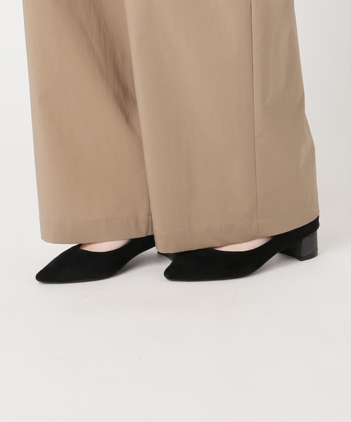journal standard L'essage(ジャーナルスタンダードレサージュ)の「《撥水/UVカット/手洗い可》WATER REPELLENT/UVカットパンツ(スラックス・レディース・ブラック/ベージュ・36/38)」の20枚目の写真