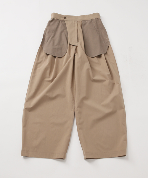 journal standard L'essage(ジャーナルスタンダードレサージュ)の「《撥水/UVカット/手洗い可》WATER REPELLENT/UVカットパンツ(スラックス・レディース・ブラック/ベージュ・36/38)」の22枚目の写真