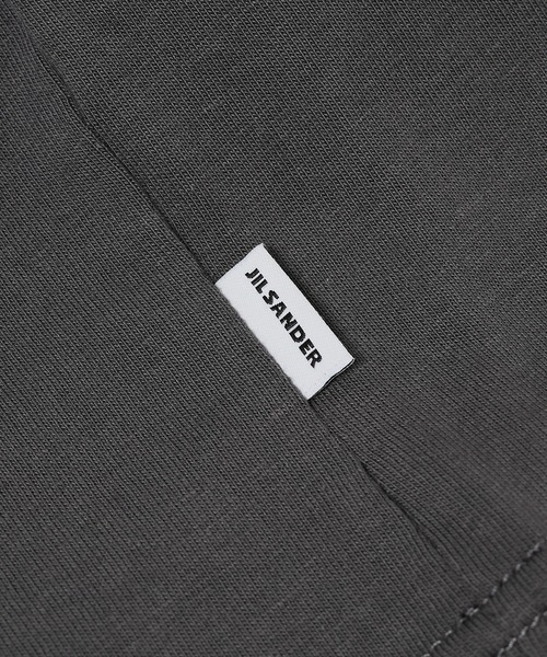 JIL SANDER(ジルサンダー)の「T-SHIRT CN SS(Tシャツ/カットソー・メンズ・グレー系/ブラック/ダークグリーン系・S/L/M)」の4枚目の写真