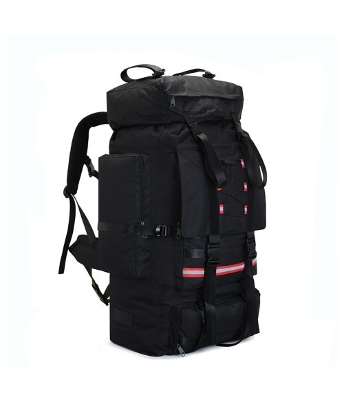 BACKYARD FAMILY(バックヤードファミリー)の「リュック バッグ 130L 旅行 遠足 登山 防災(バックパック/リュック・レディース・ブラック/ベージュ/グリーン/ネイビー・FREE)」の1枚目の写真