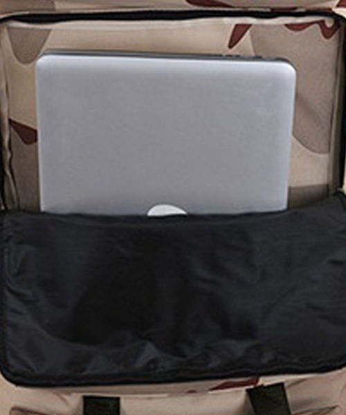 BACKYARD FAMILY(バックヤードファミリー)の「リュック バッグ 130L 旅行 遠足 登山 防災(バックパック/リュック・レディース・ブラック/ベージュ/グリーン/ネイビー・FREE)」の11枚目の写真