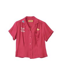 HYSTERIC GLAMOUR | RAT CITY BOWL刺繍 ボーリングシャツ(シャツ/ブラウス)