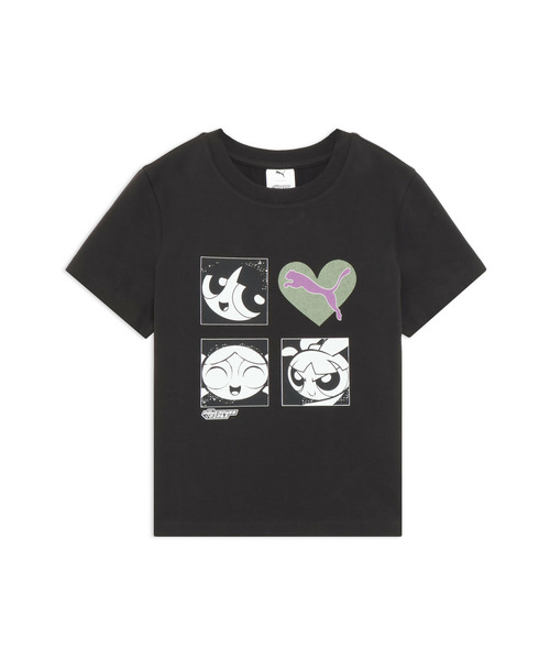 PUMA(プーマ)の「PUMA プーマ ウィメンズ PUMA x パワーパフ ガールズ コミック 半袖 Tシャツ(Tシャツ/カットソー・レディース・ブラック/グレー・MEDIUM/LARGE/X-LARGE/SMALL)」の5枚目の写真