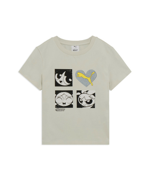 PUMA(プーマ)の「PUMA プーマ ウィメンズ PUMA x パワーパフ ガールズ コミック 半袖 Tシャツ(Tシャツ/カットソー・レディース・ブラック/グレー・MEDIUM/LARGE/X-LARGE/SMALL)」の13枚目の写真