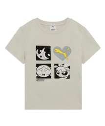 PUMA プーマ ウィメンズ PUMA x パワーパフ ガールズ コミック 半袖 Tシャツ