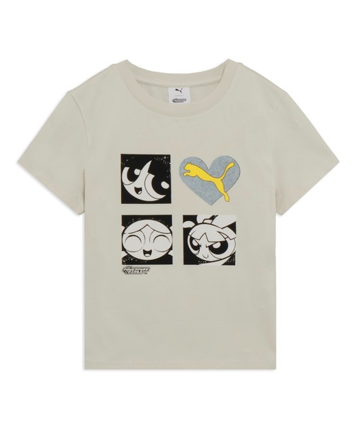 PUMA プーマ ウィメンズ PUMA x パワーパフ ガールズ コミック 半袖 T