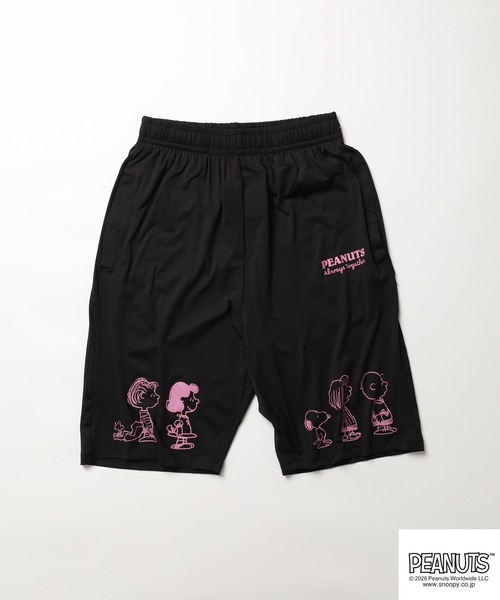 PEANUTS(ピーナッツ)の「PEANUTS ピーナッツギャング柄カチオンハーフパンツ(その他パンツ・レディース・ライトパープル/チャコール/カーキ/ブラック・LL/L/M)」の5枚目の写真