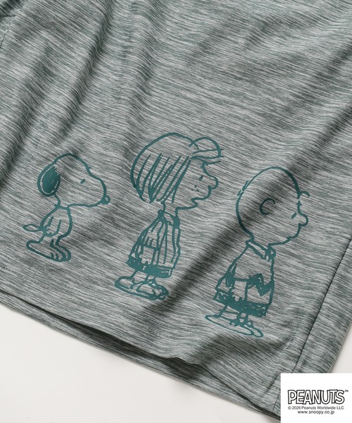 PEANUTS(ピーナッツ)の「PEANUTS ピーナッツギャング柄カチオンハーフパンツ(その他パンツ・レディース・ライトパープル/チャコール/カーキ/ブラック・LL/L/M)」の14枚目の写真