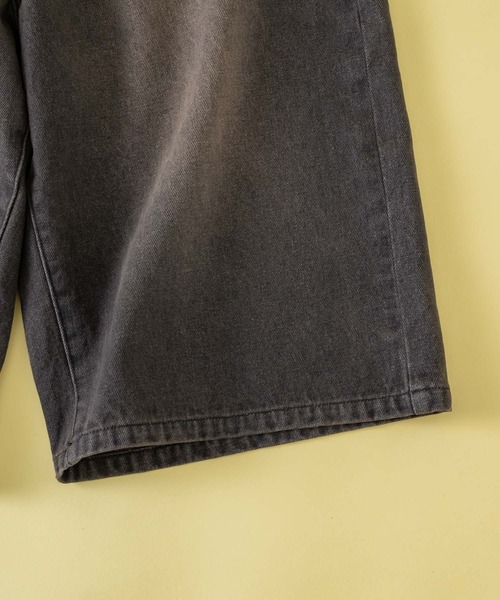 Zooodle(ズードル)の「Cord flap denim shorts - コーデュロイフラップデニムショーツ-(デニムパンツ・メンズ・インディゴブルー/ブラック・MEDIUM/LARGE)」の12枚目の写真