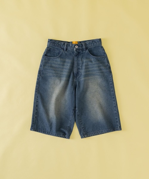 Zooodle(ズードル)の「Cord flap denim shorts - コーデュロイフラップデニムショーツ-(デニムパンツ・メンズ・インディゴブルー/ブラック・MEDIUM/LARGE)」の17枚目の写真