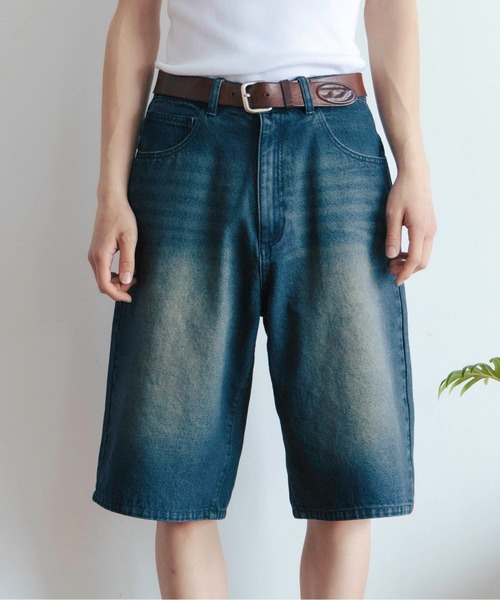 Zooodle(ズードル)の「Cord flap denim shorts - コーデュロイフラップデニムショーツ-(デニムパンツ・メンズ・インディゴブルー/ブラック・MEDIUM/LARGE)」の11枚目の写真