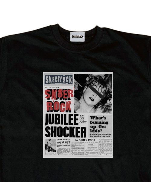 SK8ER ROCK(スケーターロック)の「Burning Youth T-shirt ((black))(Tシャツ/カットソー・レディース・その他・MEDIUM/LARGE/SMALL)」の3枚目の写真