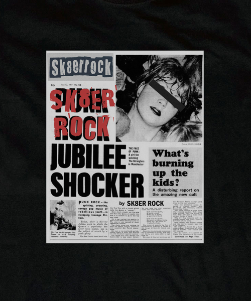 SK8ER ROCK(スケーターロック)の「Burning Youth T-shirt ((black))(Tシャツ/カットソー・レディース・その他・MEDIUM/LARGE/SMALL)」の4枚目の写真