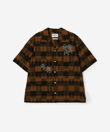 NOMA t.d.（ノーマティーディー）の「NOMARHYTHM TEXTILE | コットン 刺繍オープンカラー半袖シャツ MEN（シャツ/ブラウス）」