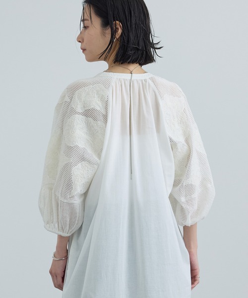 ERMANNO SHERVINOエルマンノシェルビーノ 総刺繍レース ワンピース ERMANNO SCERVINO(エルマンノ シェルビーノ) 通販｜woollen online