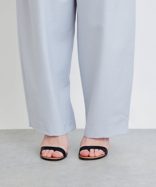 PICCIN(ピッチン)の「【セットアップ可能】麻混タックパンツ(その他パンツ・レディース・オフホワイト/グレー/ブラック・S/M)」の14枚目の写真