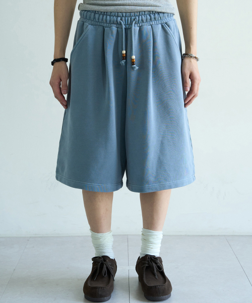 MAINBOOTH（メインブース）の「Haze Sweat Shorts(ASH BLUE)（その他パンツ・レディース・その他・1/2）」の12枚目の写真