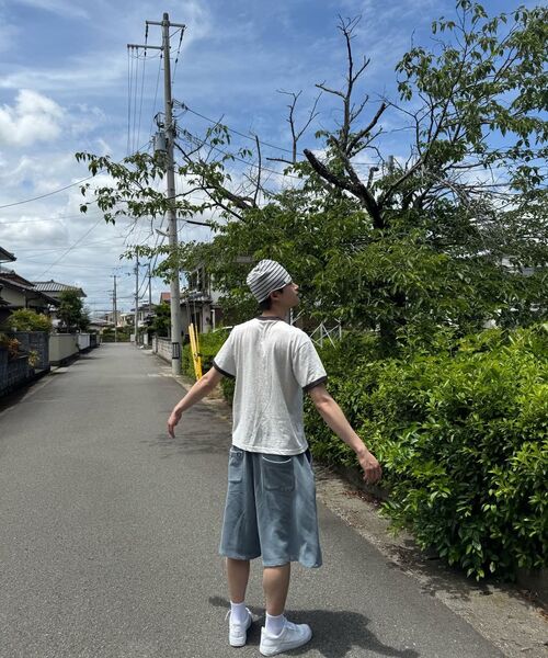 MAINBOOTH（メインブース）の「Haze Sweat Shorts(ASH BLUE)（その他パンツ・レディース・その他・1/2）」の2枚目の写真