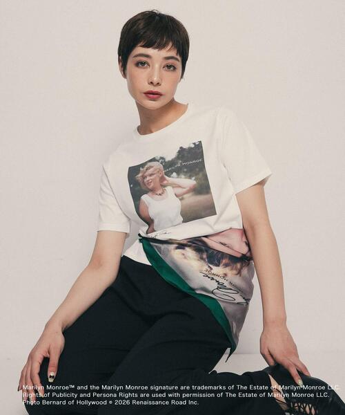 SENSE OF PLACE by URBAN RESEARCH(センスオブプレイスバイアーバンリサーチ)の「『別注』MARILYNMONROE×SENSE OF PLACE プリントスカーフ(バンダナ/スカーフ・レディース・ブラック/グリーン・ONE)」の18枚目の写真