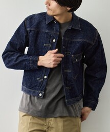 orSlow（オアスロウ）の「【orSlow/オアスロウ】TYPE1 40S PLEATED FRONT BLOUSE（デニムジャケット）」