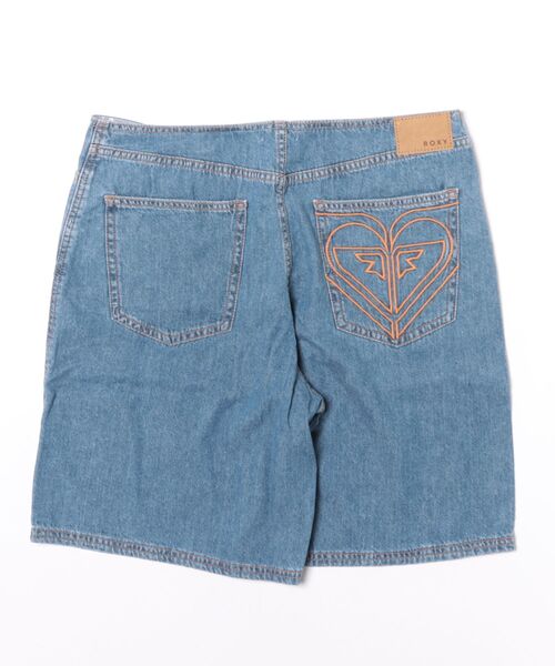 ROXY(ロキシー)の「ROXY ウィメンズ COOL GIRL LONGLINE DENIM SHORT デニムパンツ 【2026年春夏モデル】/ロキシー(デニムパンツ・レディース・ブルー・28inch/26inch/24inch)」の2枚目の写真