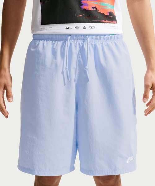 NIKE(ナイキ)の「NIKE NK CLUB SPORT SHORT IF0845(その他パンツ・メンズ・ブラック/ライトブルー・L/M)」の2枚目の写真