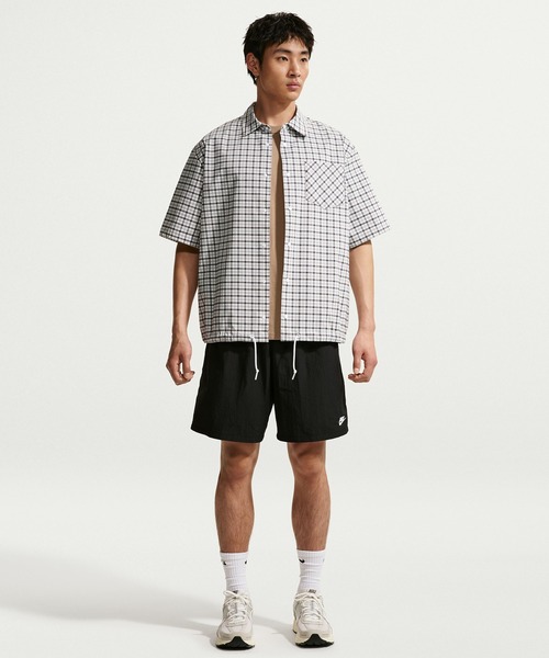 NIKE(ナイキ)の「NIKE NK CLUB SPORT SHORT IF0845(その他パンツ・メンズ・ブラック/ライトブルー・L/M)」の4枚目の写真