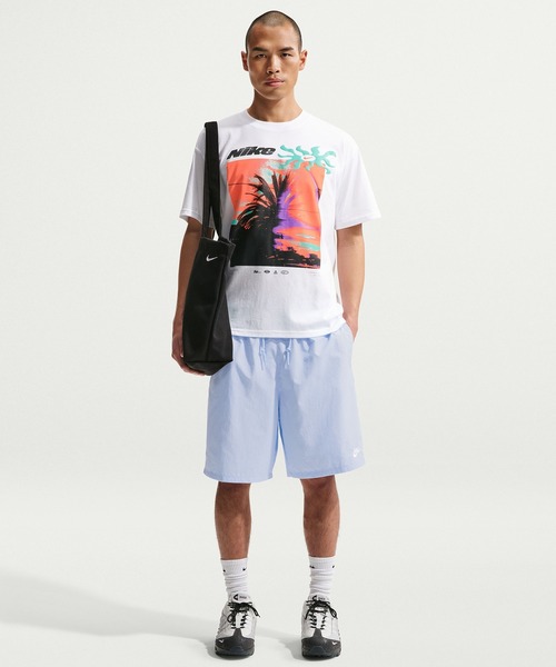 NIKE(ナイキ)の「NIKE NK CLUB SPORT SHORT IF0845(その他パンツ・メンズ・ブラック/ライトブルー・L/M)」の9枚目の写真