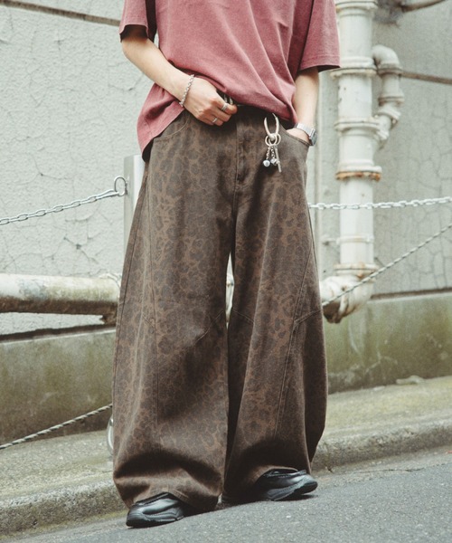 RAGEBLUE（レイジブルー）の「Vintage ３D Curve Barrel Denim Pants/ヴィンテージ加工/3Dカーブバレルデニムパンツ（デニムパンツ・メンズ・グリーン/ブラウン/ブルー/ブラック・MEDIUM/LARGE）」の3枚目の写真