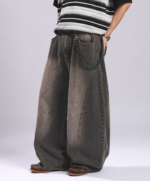 RAGEBLUE（レイジブルー）の「Vintage 3D Curve Barrel Denim Pants ヴィンテージ加工 3Dカーブバレルデニムパンツ（デニムパンツ）」