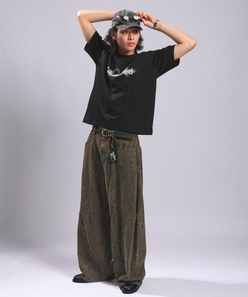 RAGEBLUE（レイジブルー）の「Vintage ３D Curve Barrel Denim Pants/ヴィンテージ加工/3Dカーブバレルデニムパンツ（デニムパンツ・メンズ・グリーン/ブラウン/ブルー/ブラック・MEDIUM/LARGE）」の5枚目の写真