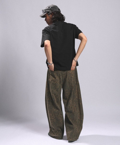 RAGEBLUE（レイジブルー）の「Vintage ３D Curve Barrel Denim Pants/ヴィンテージ加工/3Dカーブバレルデニムパンツ（デニムパンツ・メンズ・グリーン/ブラウン/ブルー/ブラック・MEDIUM/LARGE）」の8枚目の写真