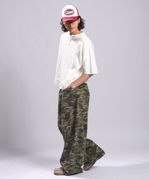 RAGEBLUE（レイジブルー）の「Vintage ３D Curve Barrel Denim Pants/ヴィンテージ加工/3Dカーブバレルデニムパンツ（デニムパンツ・メンズ・グリーン/ブラウン/ブルー/ブラック・MEDIUM/LARGE）」の15枚目の写真