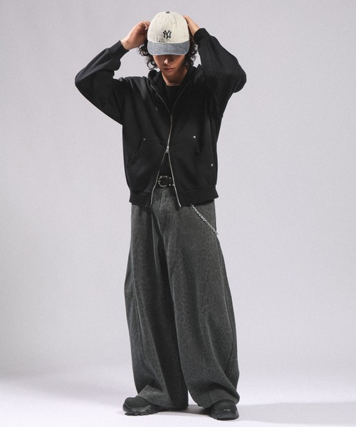 RAGEBLUE(レイジブルー)の「Vintage 3D Curve Barrel Denim Pants/ヴィンテージ加工/3Dカーブバレルデニムパンツ(デニムパンツ・メンズ・グリーン/ブラウン/ブルー/ブラック/ライトブルー/ブラック系その他/グリーン系その他/ブルー系その他/ブラック系その他2/グレー系その他・MEDIUM/LARGE)」の19枚目の写真
