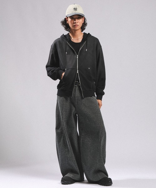 RAGEBLUE(レイジブルー)の「Vintage 3D Curve Barrel Denim Pants/ヴィンテージ加工/3Dカーブバレルデニムパンツ(デニムパンツ・メンズ・グリーン/ブラウン/ブルー/ブラック/ライトブルー/ブラック系その他/グリーン系その他/ブルー系その他/ブラック系その他2/グレー系その他・MEDIUM/LARGE)」の18枚目の写真