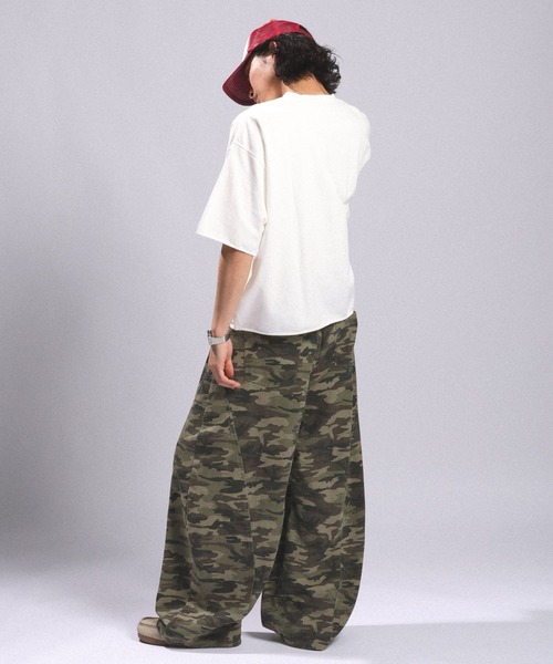 RAGEBLUE（レイジブルー）の「Vintage ３D Curve Barrel Denim Pants/ヴィンテージ加工/3Dカーブバレルデニムパンツ（デニムパンツ・メンズ・グリーン/ブラウン/ブルー/ブラック・MEDIUM/LARGE）」の16枚目の写真