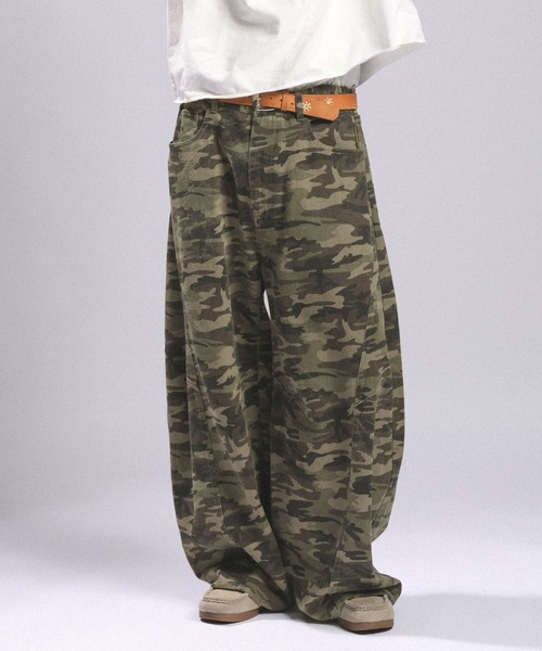 RAGEBLUE（レイジブルー）の「Vintage ３D Curve Barrel Denim Pants/ヴィンテージ加工/3Dカーブバレルデニムパンツ（デニムパンツ・メンズ・グリーン/ブラウン/ブルー/ブラック・MEDIUM/LARGE）」の18枚目の写真
