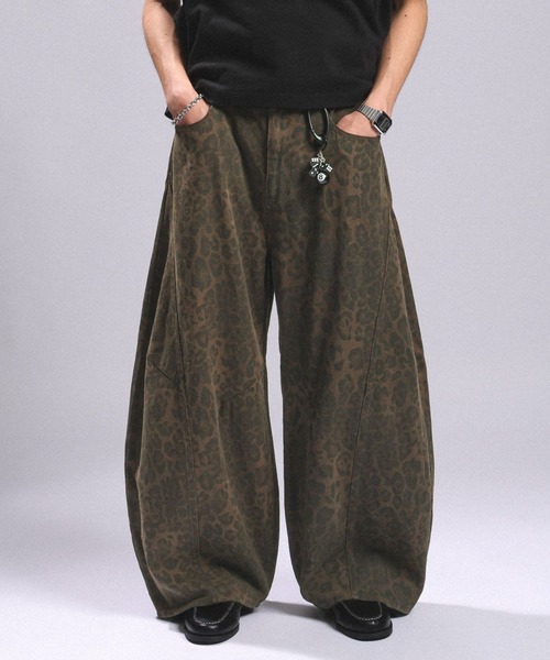 RAGEBLUE（レイジブルー）の「Vintage ３D Curve Barrel Denim Pants/ヴィンテージ加工/3Dカーブバレルデニムパンツ（デニムパンツ・メンズ・グリーン/ブラウン/ブルー/ブラック・MEDIUM/LARGE）」の9枚目の写真