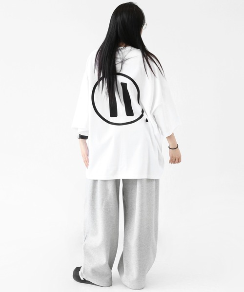 minsobi(ミンソビ)の「インパクトグラフィティ ビッグシルエット半袖T ユニセックス(Tシャツ/カットソー・メンズ・ホワイト/ブラック・FREE)」の20枚目の写真