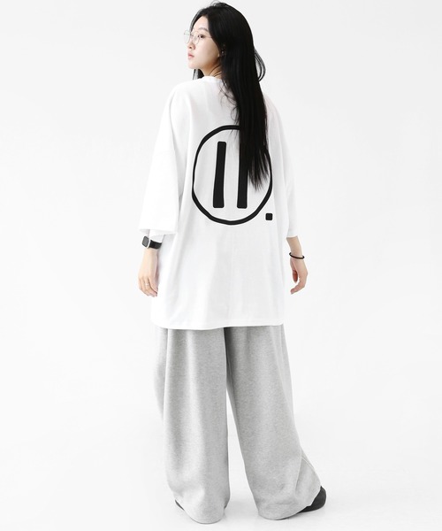minsobi(ミンソビ)の「インパクトグラフィティ ビッグシルエット半袖T ユニセックス(Tシャツ/カットソー・メンズ・ホワイト/ブラック・FREE)」の22枚目の写真