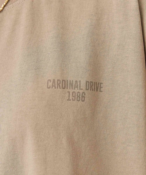 AMERICAN HOLIC(アメリカンホリック)の「バックロゴルーズTシャツ(Tシャツ/カットソー・レディース・チャコールグレー/オフホワイト/ベージュ・FREE)」の10枚目の写真