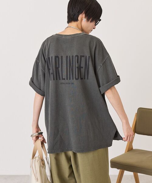 AMERICAN HOLIC(アメリカンホリック)の「バックロゴルーズTシャツ(Tシャツ/カットソー・レディース・チャコールグレー/オフホワイト/ベージュ・FREE)」の18枚目の写真