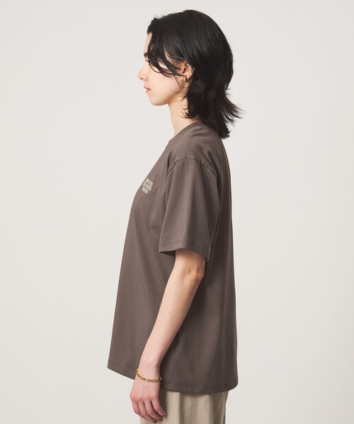 MARMOT(マーモット)の「【別注】<Marmot>ショートスリーブ ロゴ Tシャツ(Tシャツ/カットソー・レディース・ダークブラウン/グレー系/オフホワイト・FREE)」の14枚目の写真