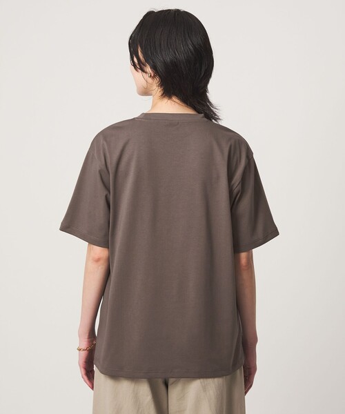 MARMOT(マーモット)の「【別注】<Marmot>ショートスリーブ ロゴ Tシャツ(Tシャツ/カットソー・レディース・ダークブラウン/グレー系/オフホワイト・FREE)」の15枚目の写真